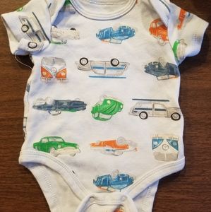 Infant car onesie